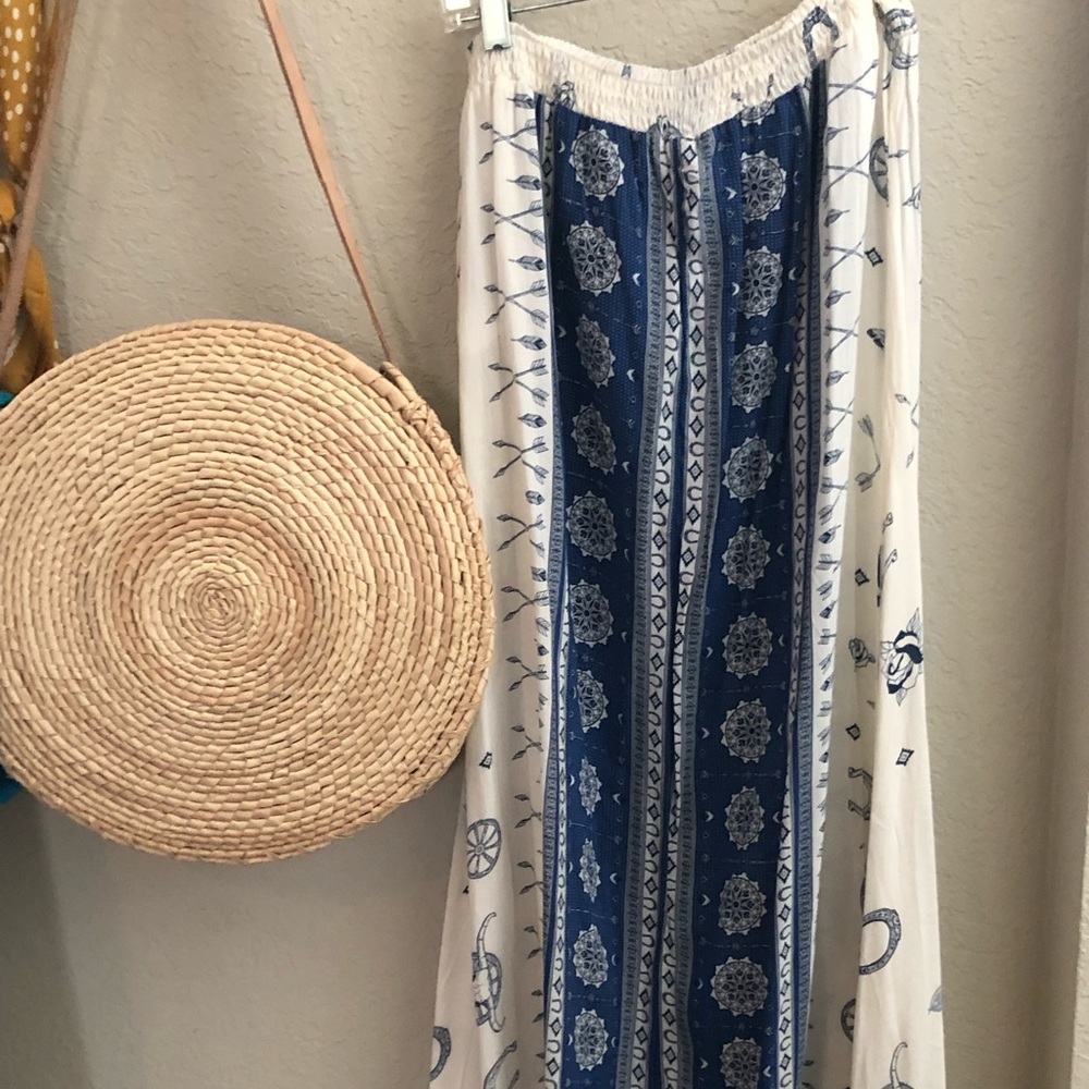 Long bohemian skirt